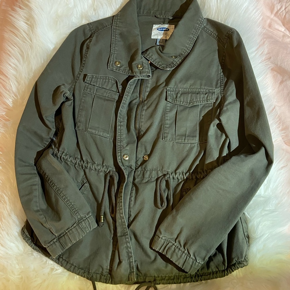 OLD NAVY || Army green jacket